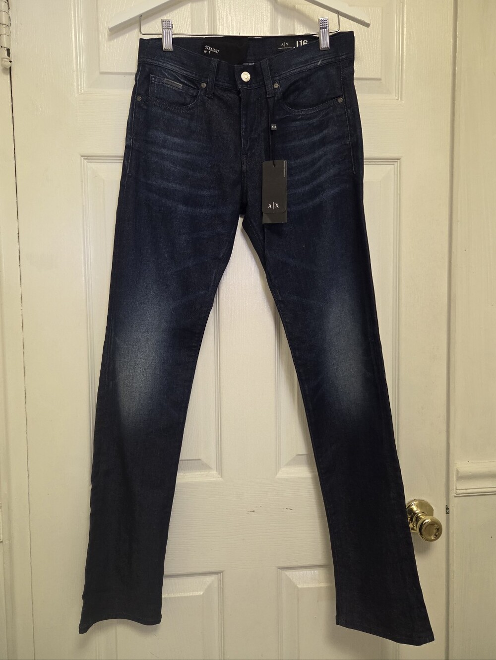 A/X Armani Exchange Women's Dark Blue Slim Jeans